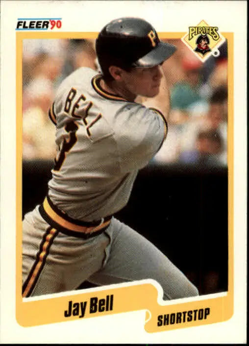1990 Jay Bell Fleer Baseball Card #459 - Baseball Card Single