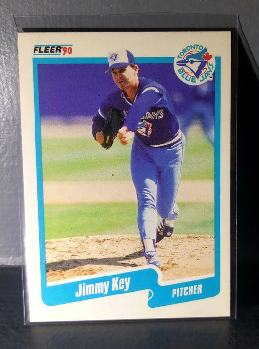 1990 Jimmy Key Fleer Baseball Card #85 - Baseball Card Single