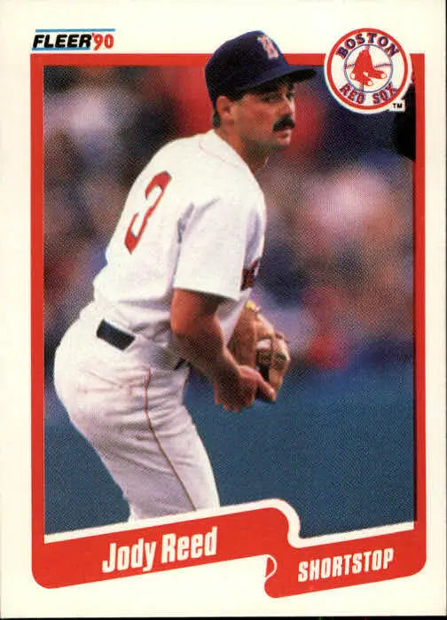 1990 Jody Reed Fleer Baseball Card #284 - Baseball Card Single