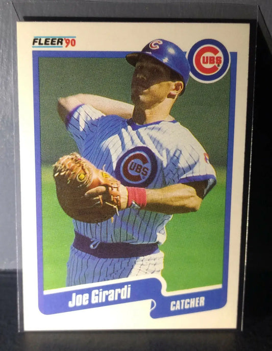 1990 Joe Girardi Fleer Baseball Card #31 - Baseball Card Single