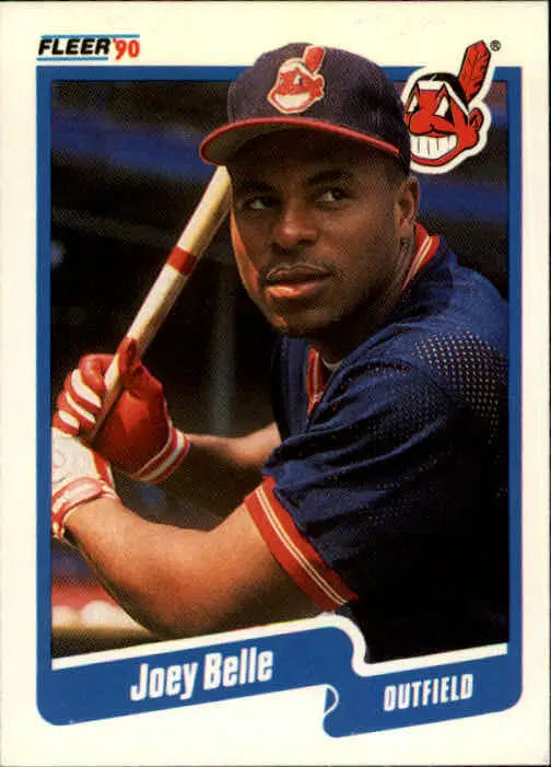 1990 Joey Belle Fleer Baseball Card #485 - Baseball Card Single