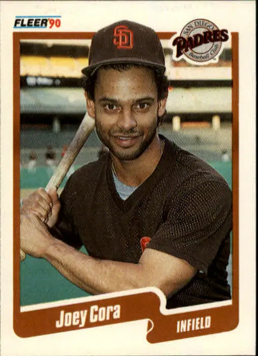 1990 Joey Cora Fleer Baseball Card #154 - Baseball Card Single