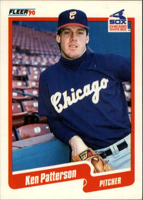 1990 Ken Patterson Fleer Baseball Card #545 - Baseball Card Single
