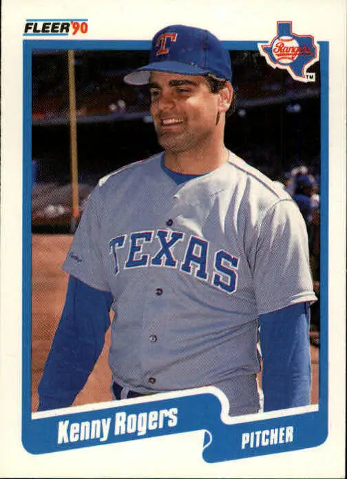 1990 Kenny Rogers Fleer Baseball Card #311 - Baseball Card Single