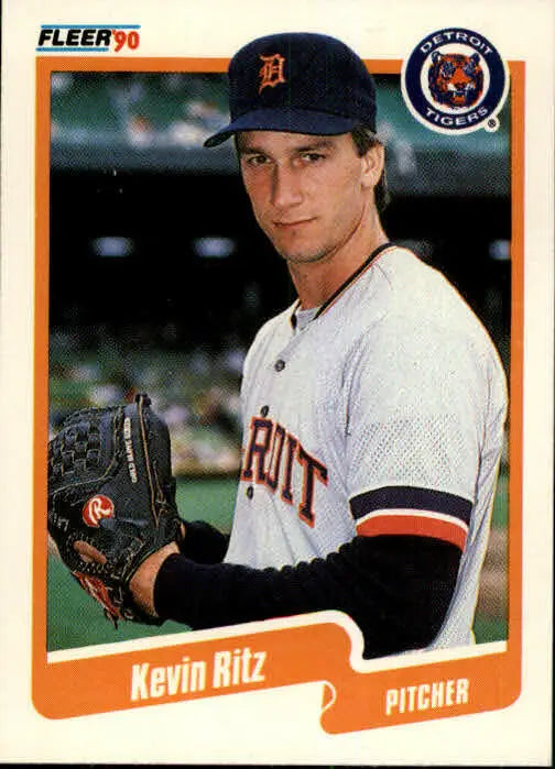 1990 Kevin Ritz Fleer Baseball Card #613 - Baseball Card Single