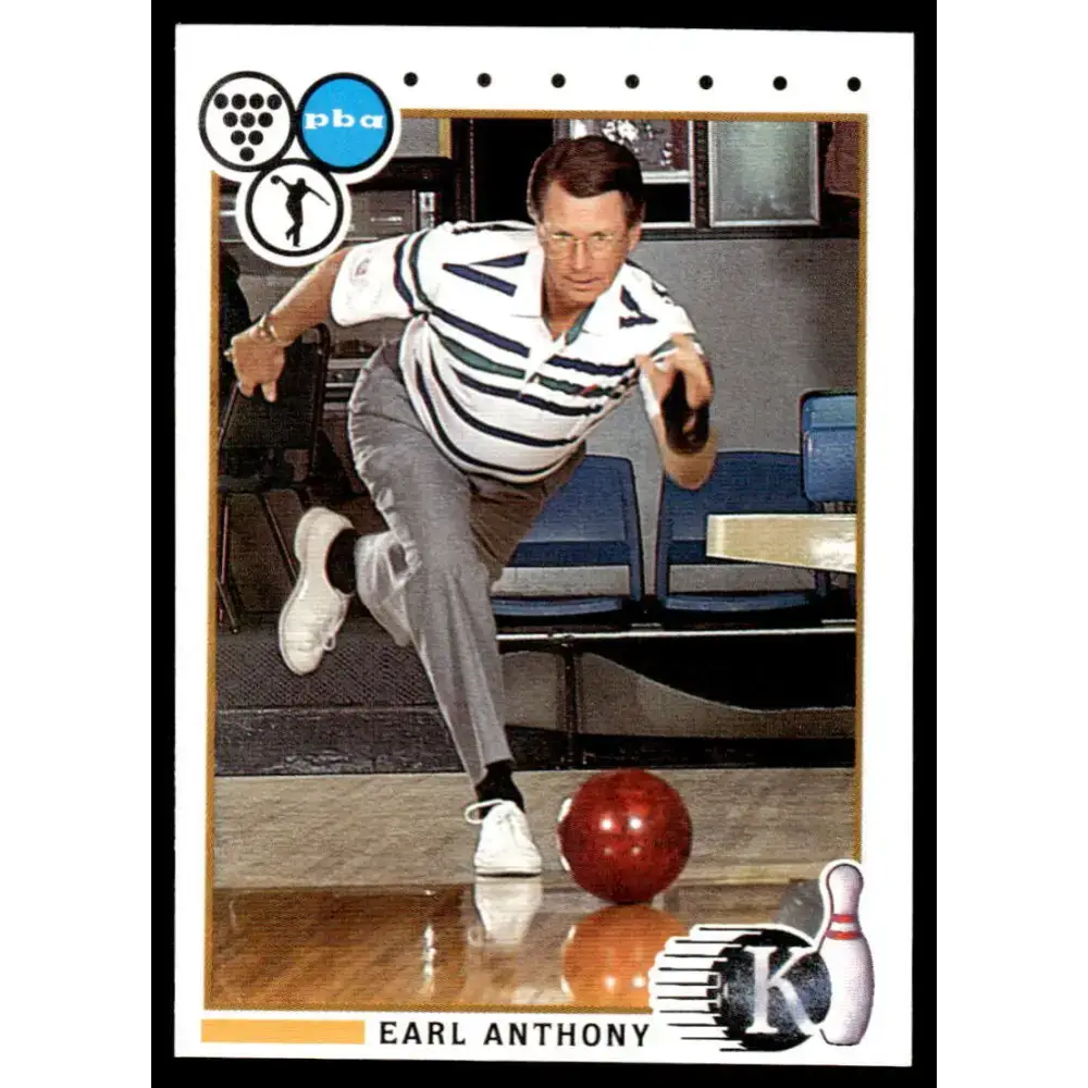 1990 Kingpins #1 Earl Anthony NM-MT PBA Bowling Card - Other