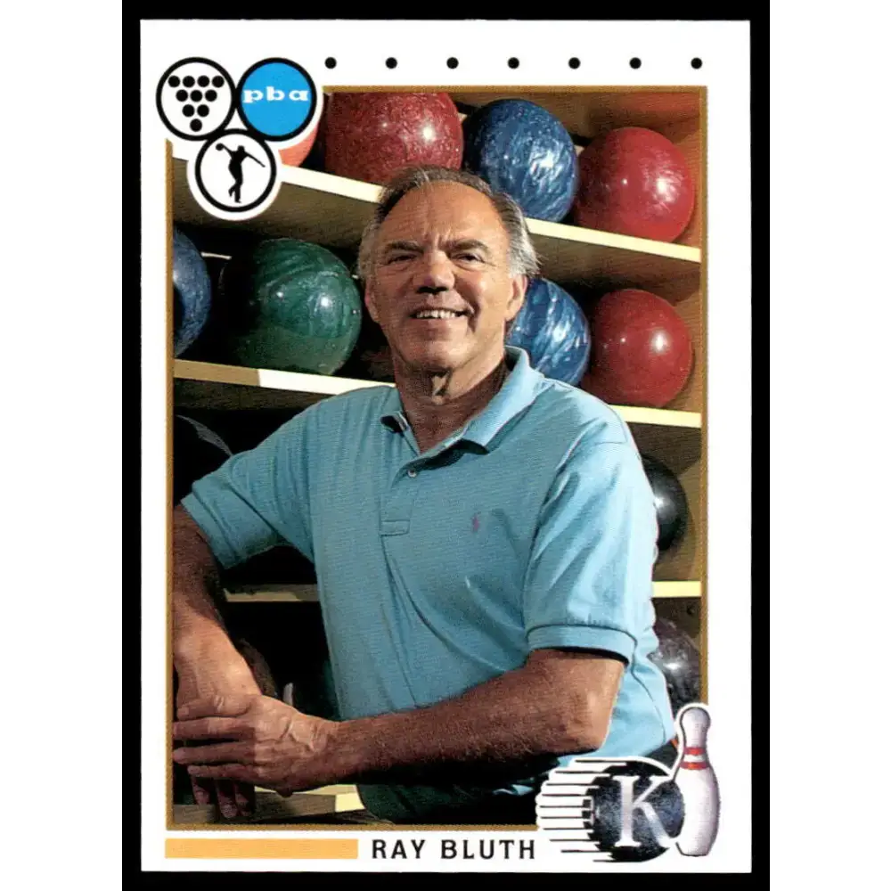 1990 Kingpins #12 Ray Bluth NM-MT PBA Bowling Card - Other