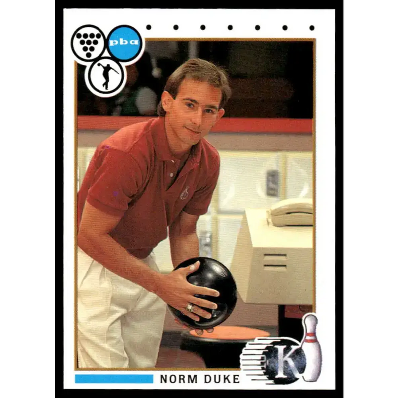 1990 Kingpins #13 Norm Duke NM-MT PBA Bowling Card - Other