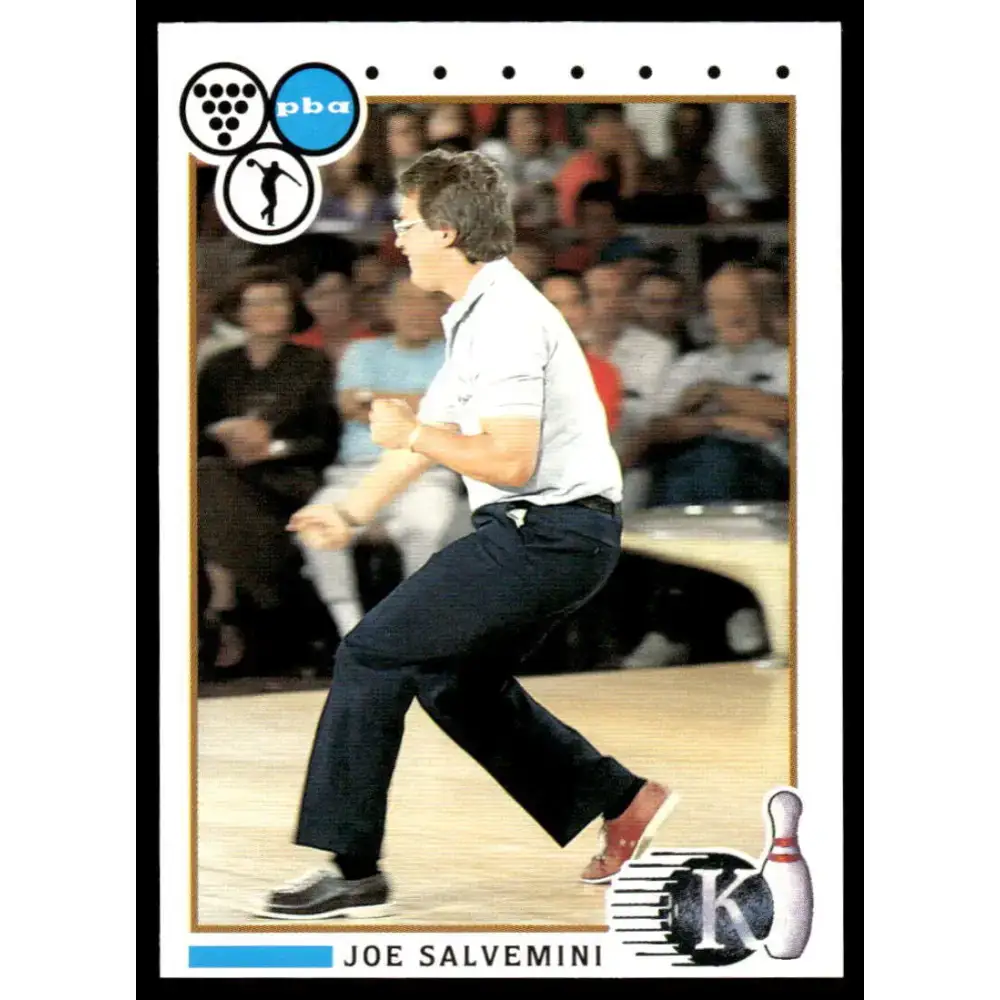 1990 Kingpins #18 Joe Salvemini NM-MT PBA Bowling Card - Other