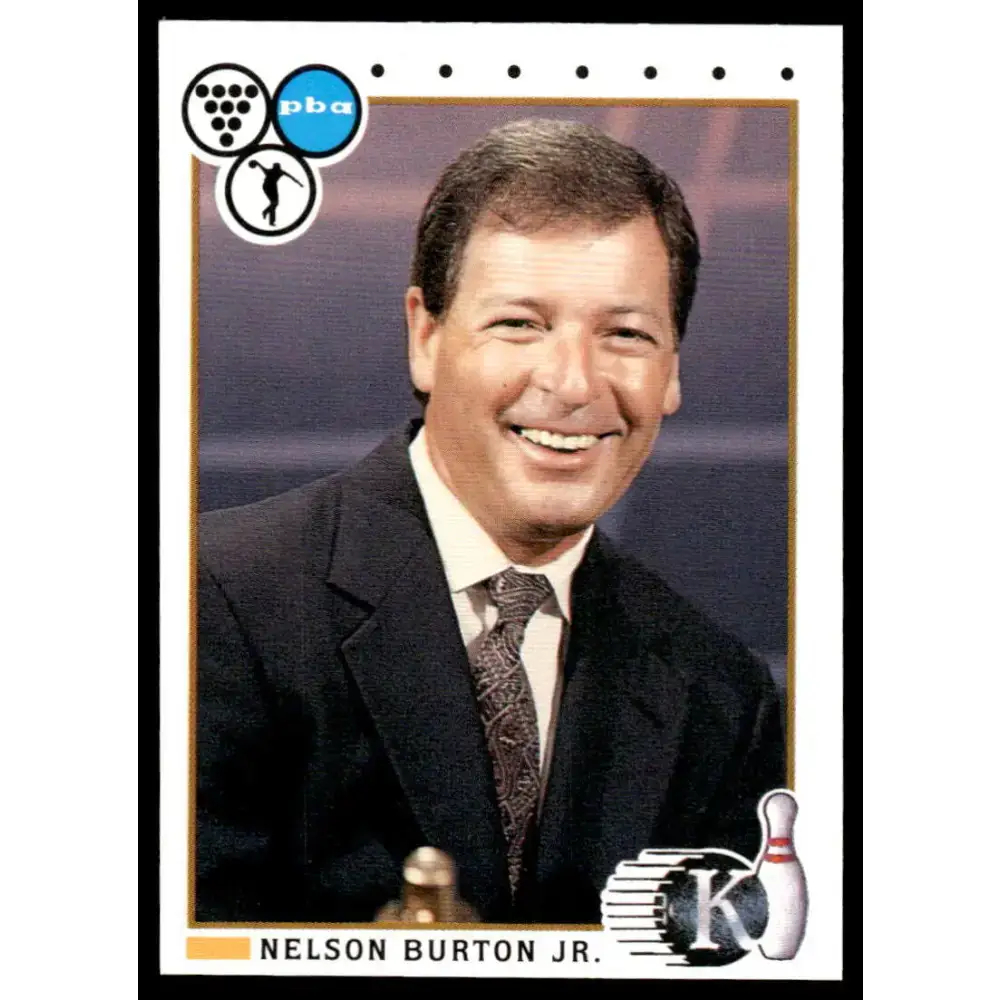 1990 Kingpins #2 Nelson Burton Jr. NM-MT PBA Bowling Card - Other