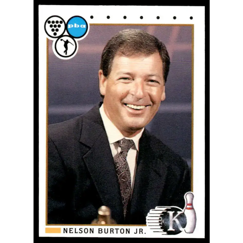1990 Kingpins #2 Nelson Burton Jr. NM-MT PBA Bowling Card - Other