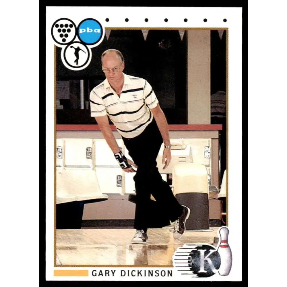1990 Kingpins #22 Gary Dickinson NM-MT PBA Bowling Card - Non-Sports Card Single