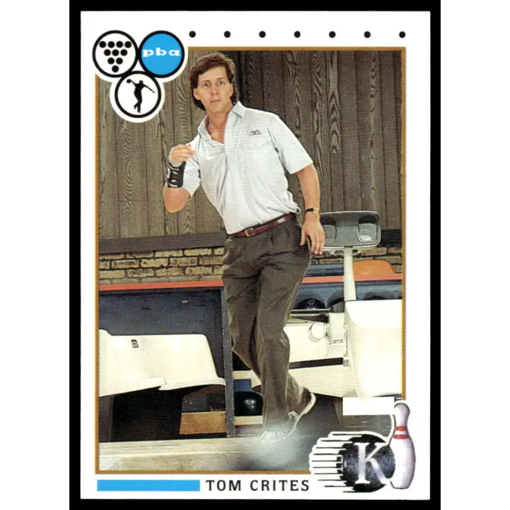 1990 Kingpins #25 Tom Crites NM-MT PBA Bowling Card - Sports Memorabilia