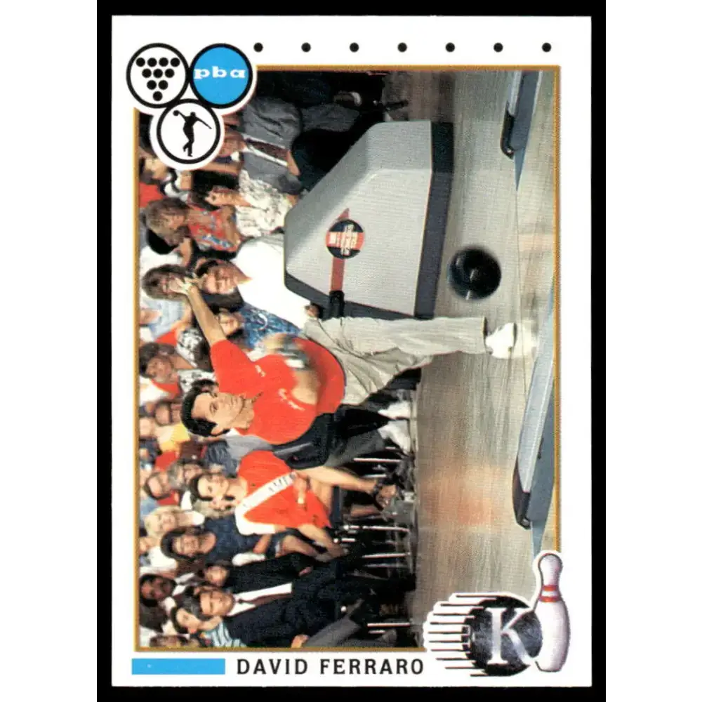 1990 Kingpins #26 David Ferraro NM-MT PBA Bowling Card - Other