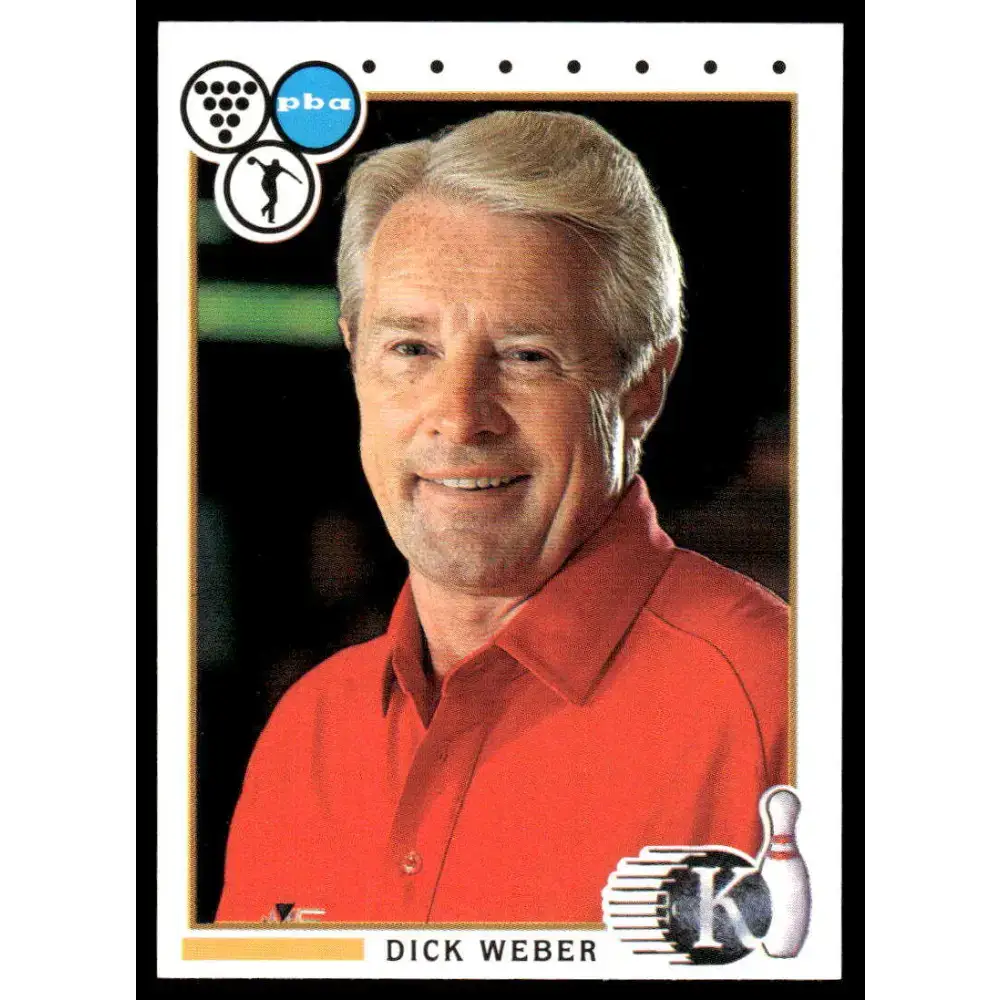 1990 Kingpins #27 Dick Weber NM-MT PBA Bowling Card - Other