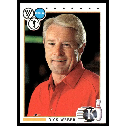 1990 Kingpins #27 Dick Weber NM-MT PBA Bowling Card - Other