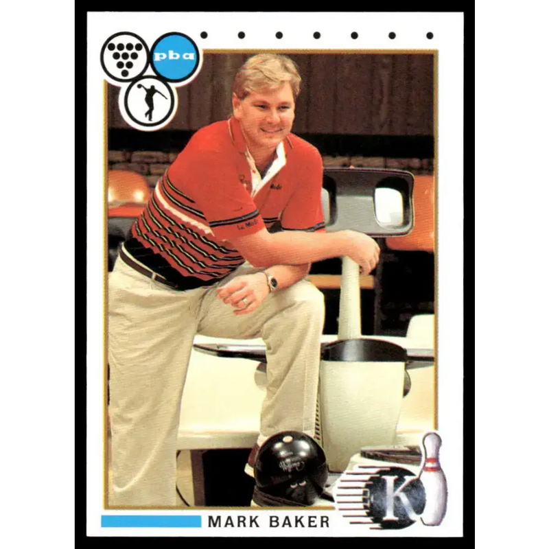 1990 Kingpins #29 Mark Baker NM-MT PBA Bowling Card - Other