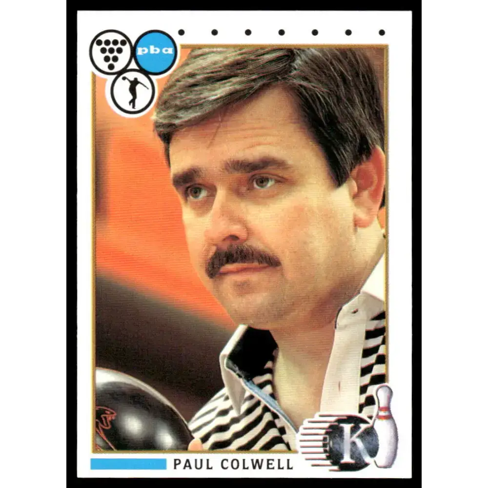 1990 Kingpins #30 Paul Colwell NM-MT PBA Bowling Card - Other