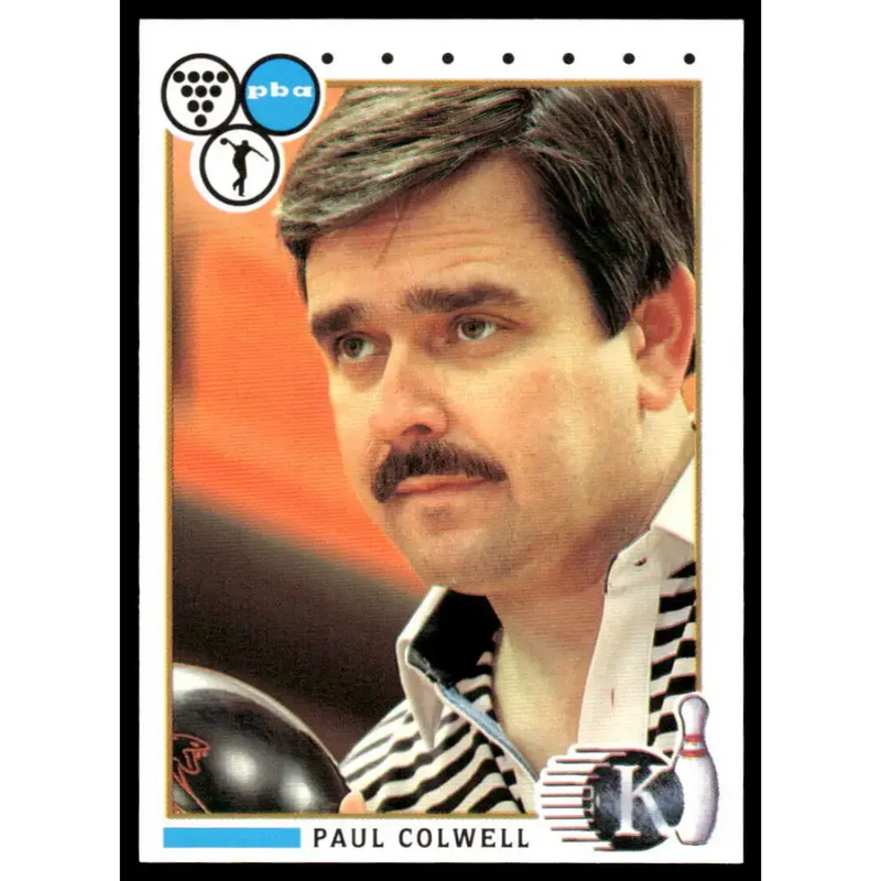 1990 Kingpins #30 Paul Colwell NM-MT PBA Bowling Card - Other