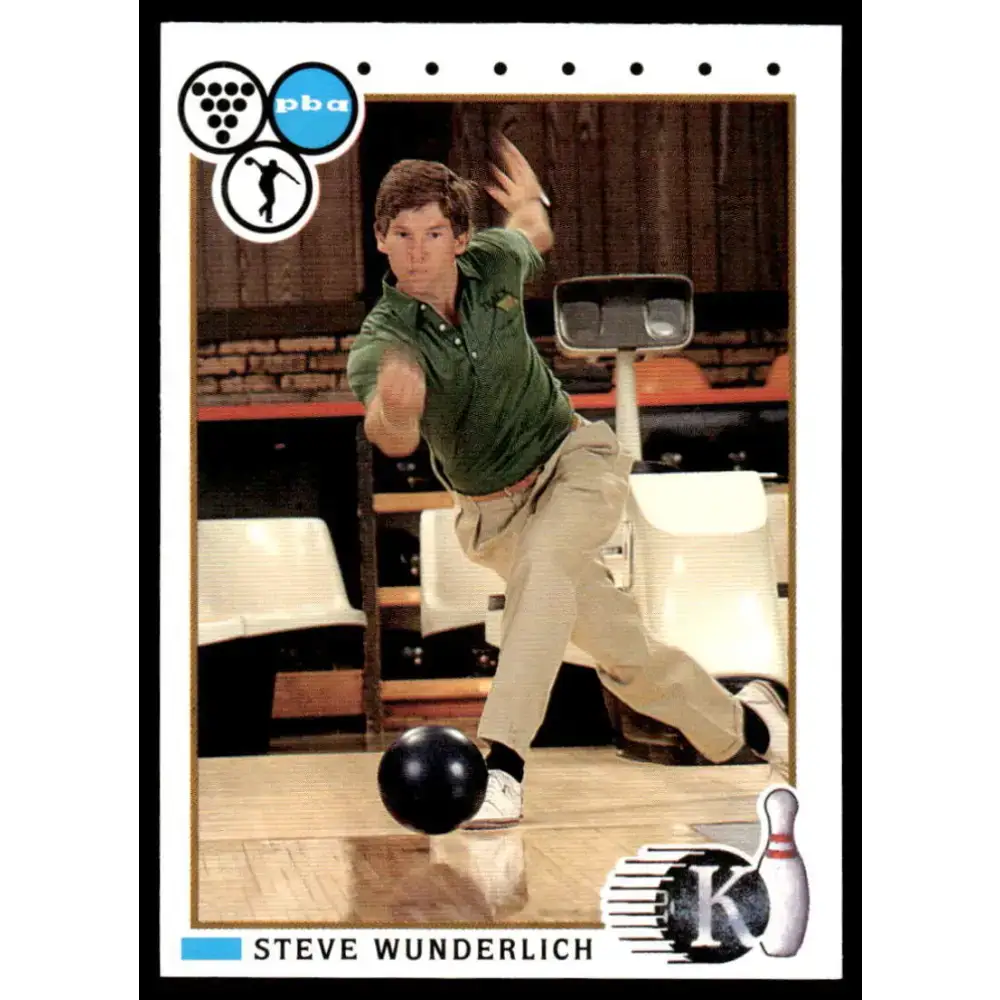 1990 Kingpins #41 Steve Wunderlich NM-MT PBA Bowling Card - Other