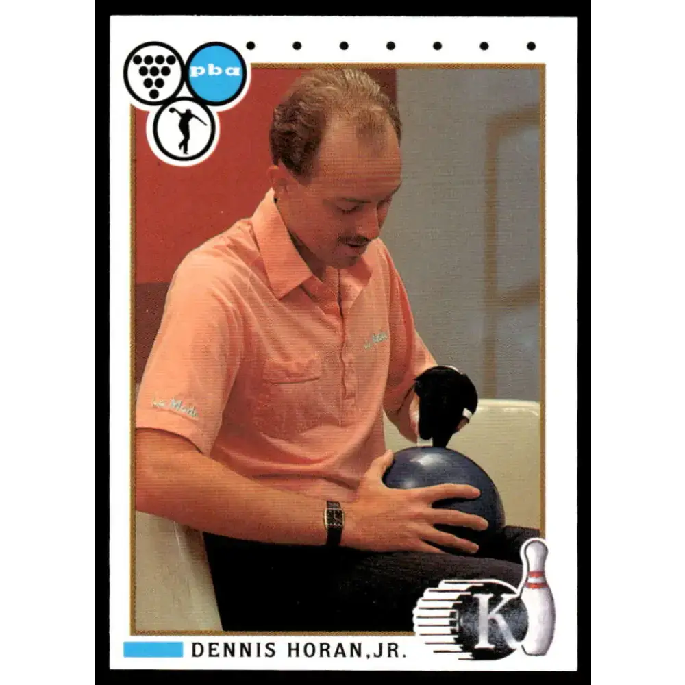 1990 Kingpins #42 Dennis Horan Jr. NM-MT PBA Bowling Card - Other