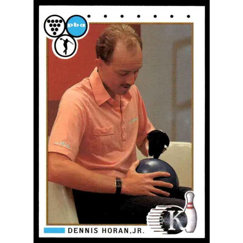 1990 Kingpins #42 Dennis Horan Jr. NM-MT PBA Bowling Card - Other