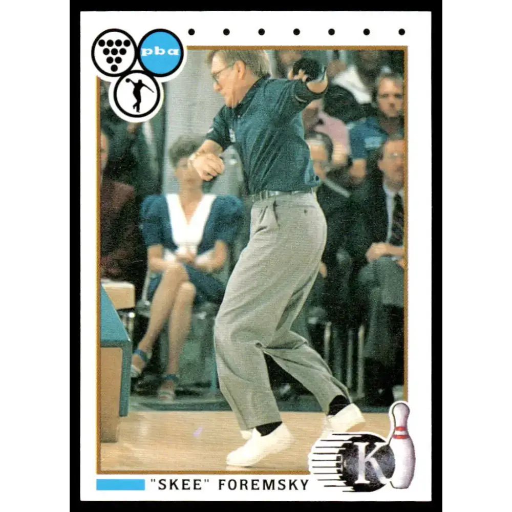 1990 Kingpins #47 ’Skee’ Foremsky NM-MT PBA Bowling Card - Other