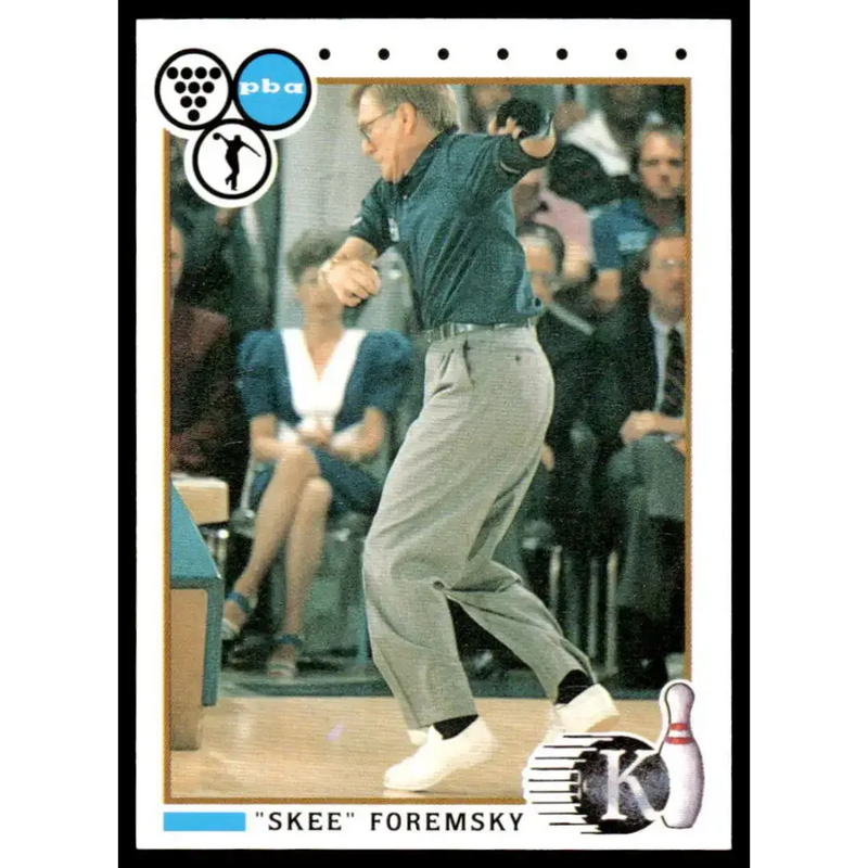 1990 Kingpins #47 ’Skee’ Foremsky NM-MT PBA Bowling Card - Other