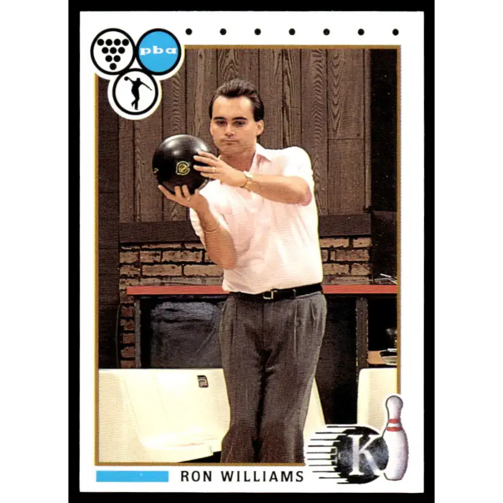 1990 Kingpins #48 Ron Williams NM-MT PBA Bowling Card - Other