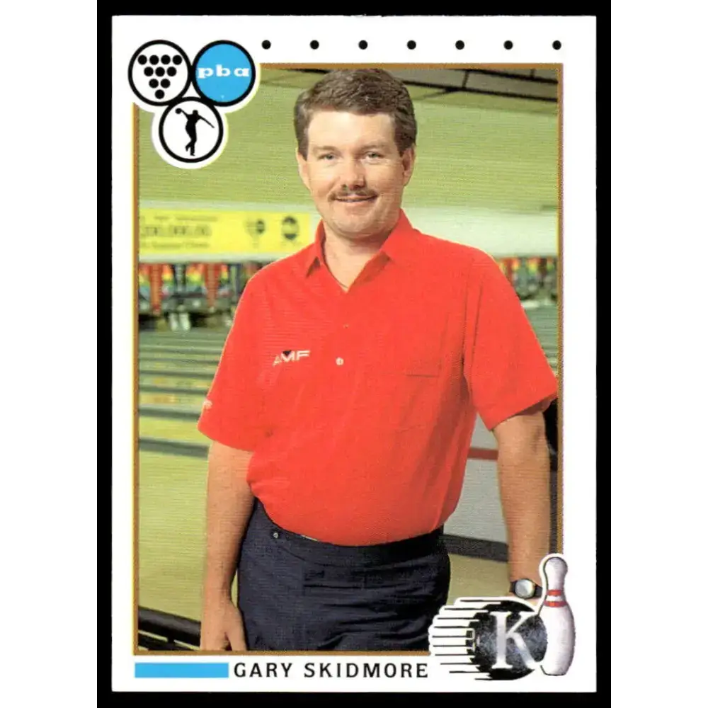 1990 Kingpins #49 Gary Skidmore NM-MT PBA Bowling Card - Other