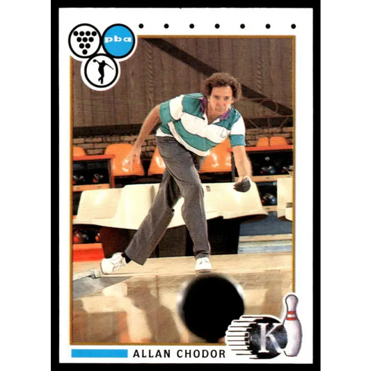 1990 Kingpins #5 Allan Chodor NM-MT PBA Bowling Card - Other