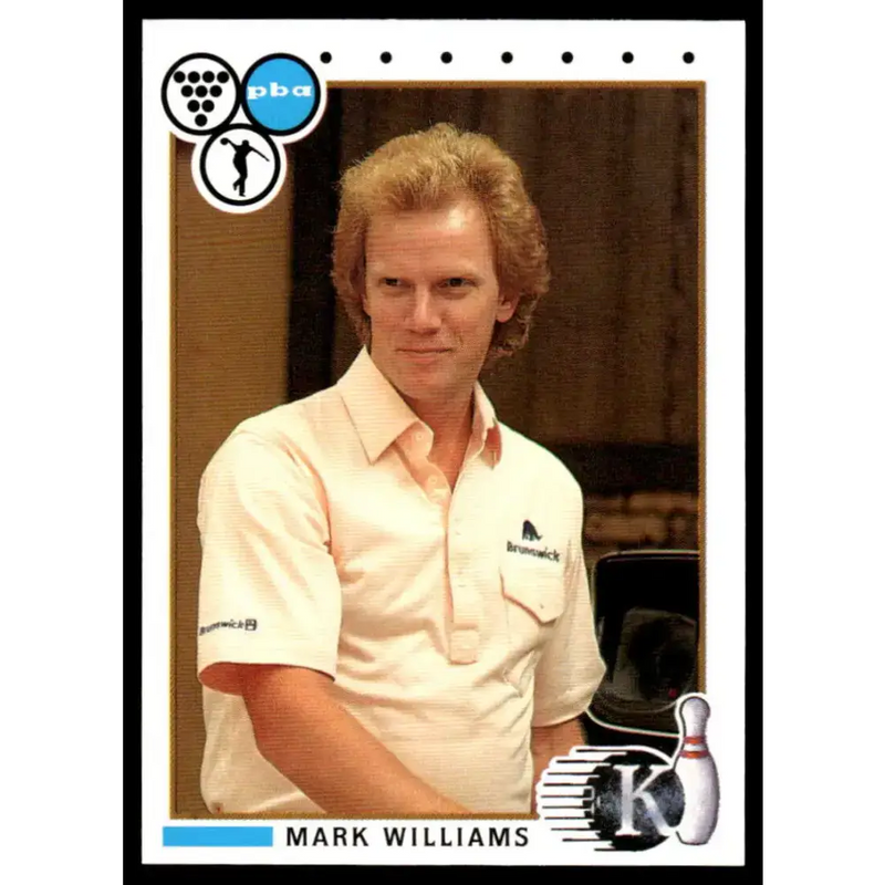 1990 Kingpins #53 Mark Williams NM-MT PBA Bowling Card - Other