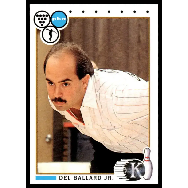 1990 Kingpins #56 Del Ballard Jr. NM-MT PBA Bowling Card - Sports Memorabilia
