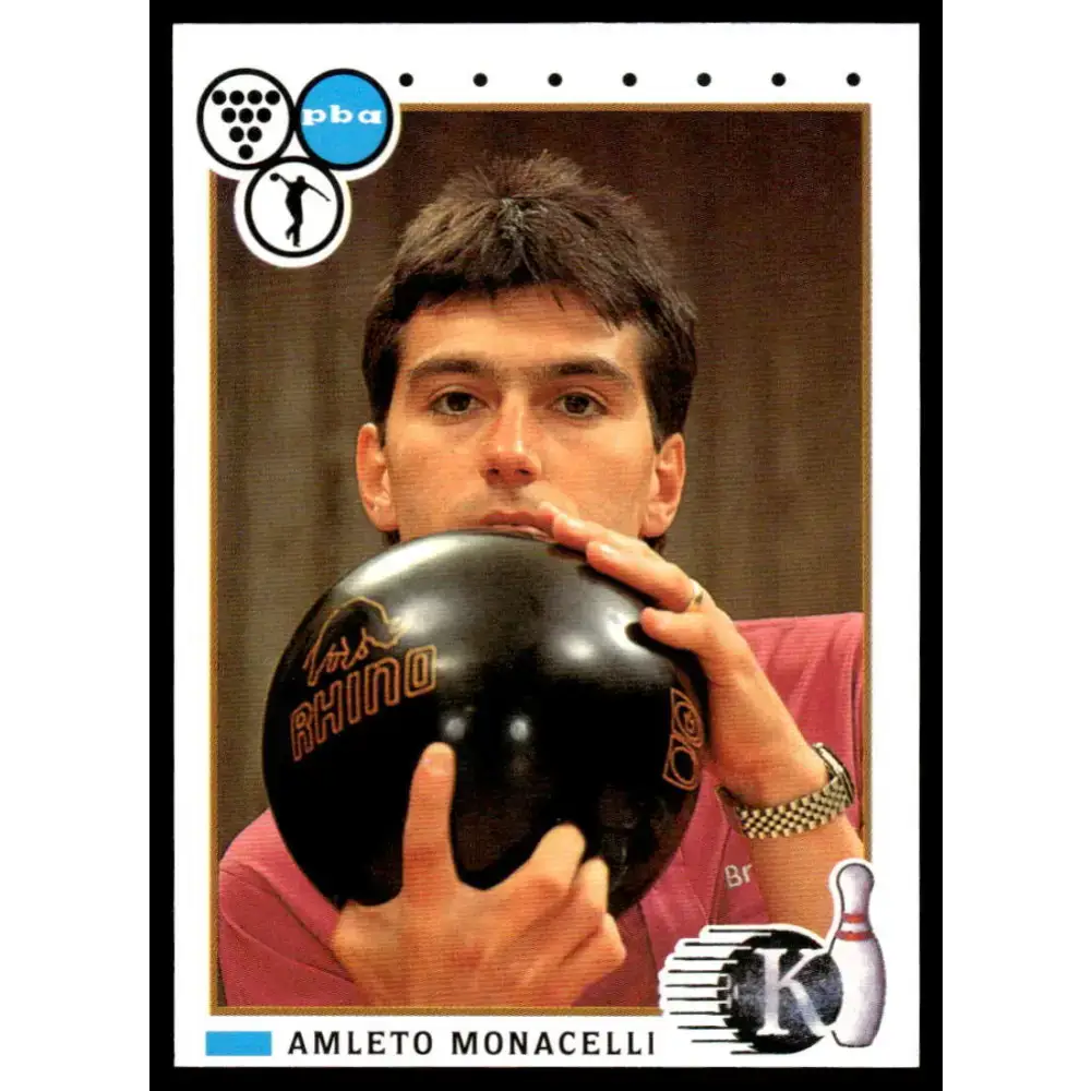 1990 Kingpins #6 Amleto Monacelli NM-MT PBA Bowling Card - Other