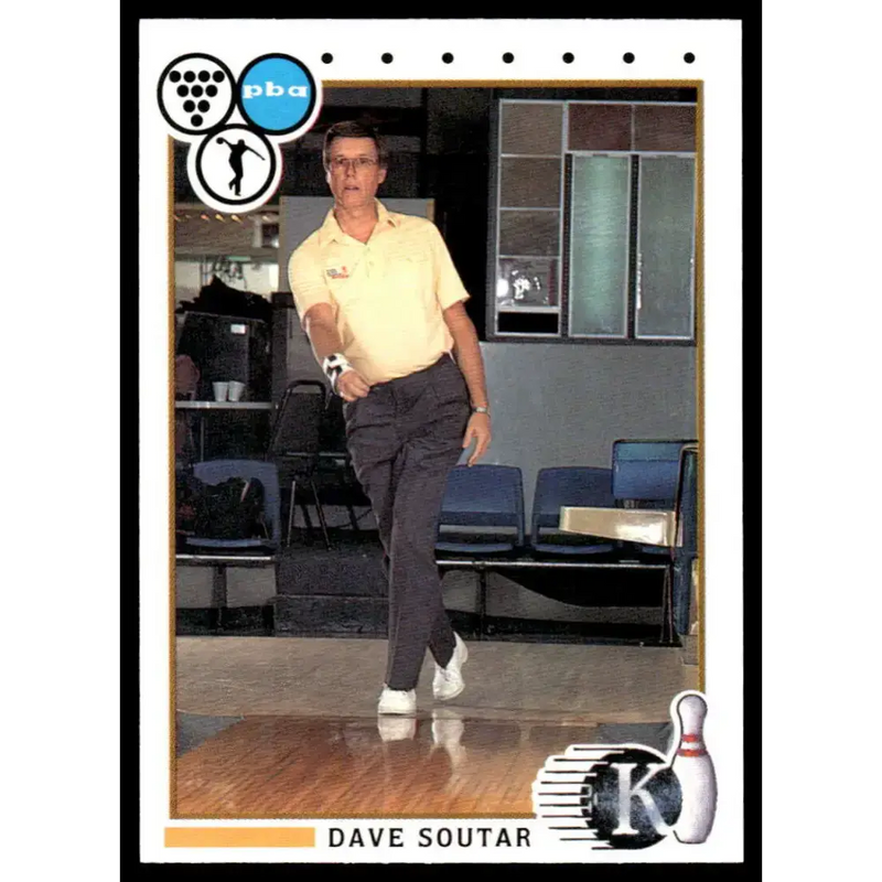 1990 Kingpins #61 Dave Soutar NM-MT PBA Bowling Card - Other