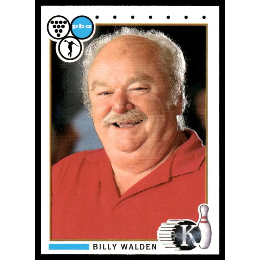 1990 Kingpins #62 Billy Walden NM-MT PBA Bowling Card - Other