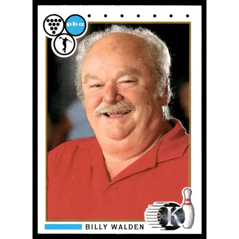 1990 Kingpins #62 Billy Walden NM-MT PBA Bowling Card - Other