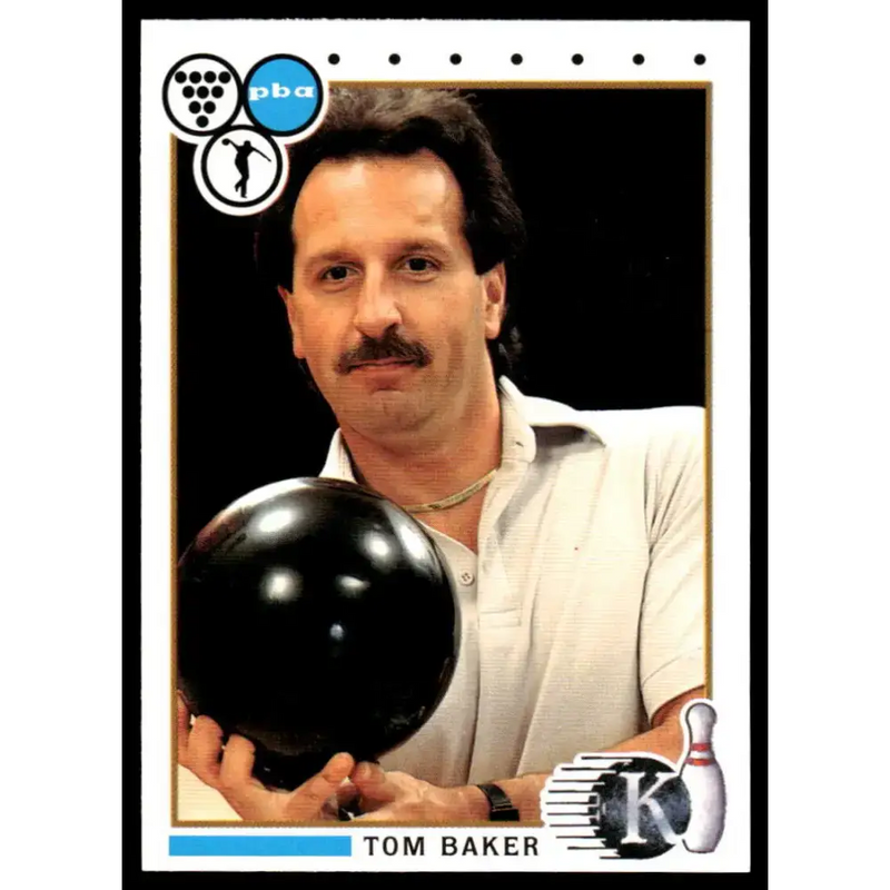 1990 Kingpins #73 Tom Baker NM-MT PBA Bowling Card - Other