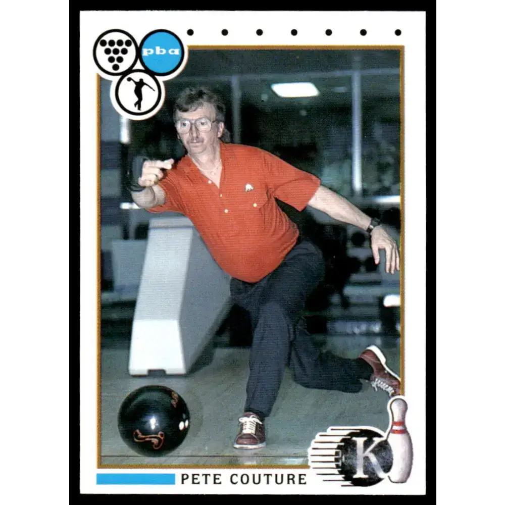 1990 Kingpins #74 Pete Couture NM-MT PBA Bowling Card - Other