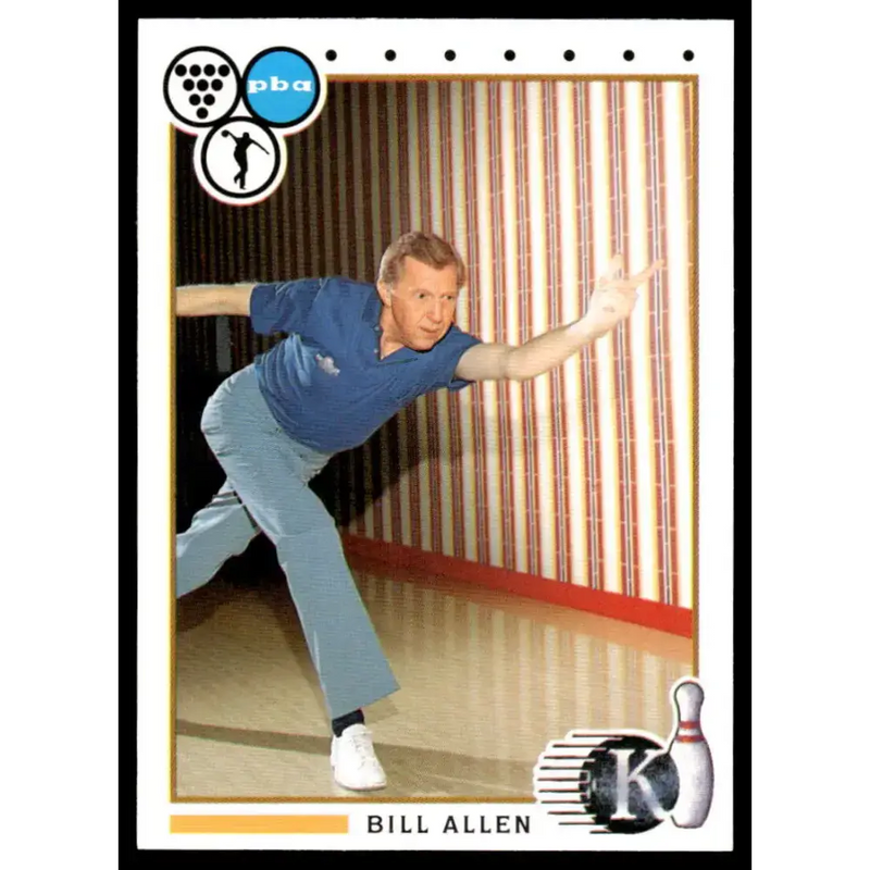 1990 Kingpins #79 Bill Allen NM-MT PBA Bowling Card - Other