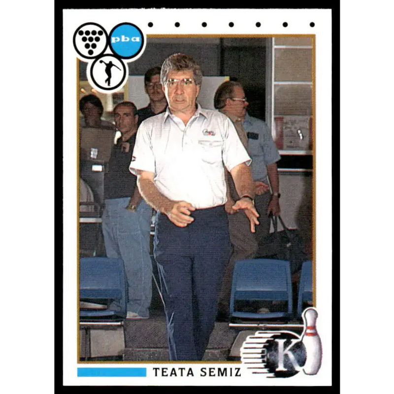 1990 Kingpins #83 Teata Semiz NM-MT PBA Bowling Card - Other