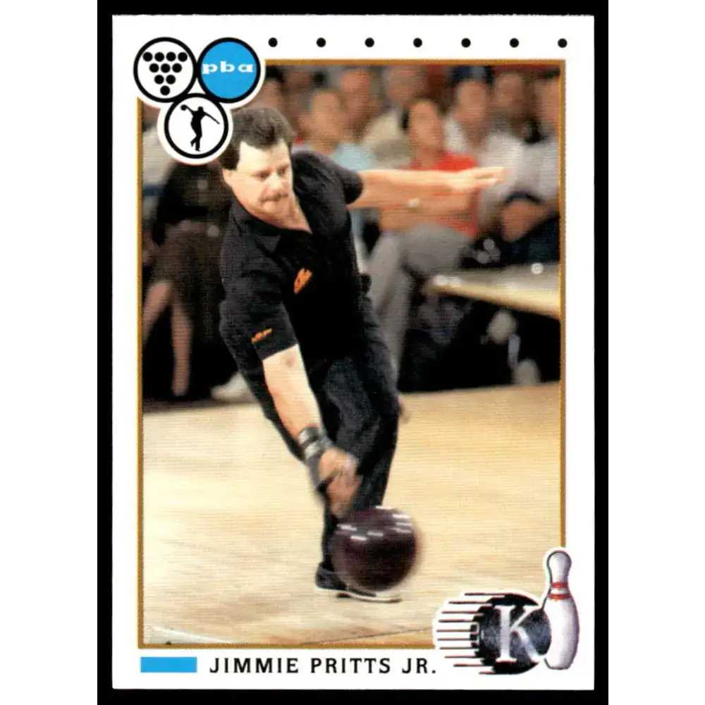 1990 Kingpins #85 Jimmie Pritts Jr. NM-MT PBA Bowling Card - Bowling Card Single