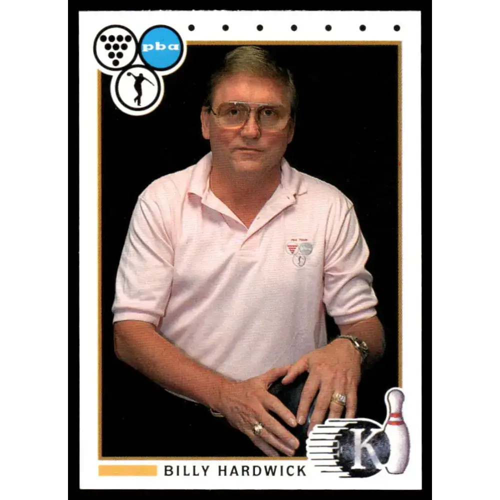1990 Kingpins #88 Billy Hardwick NM-MT PBA Bowling Card - Other