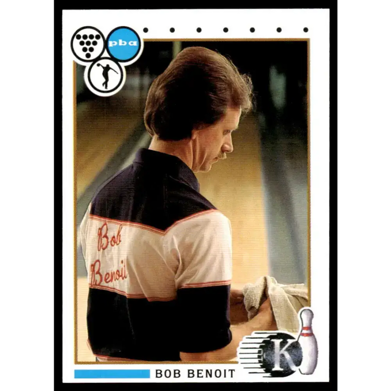 1990 Kingpins #9 Bob Benoit NM-MT PBA Bowling Card - Other