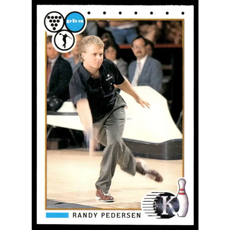 1990 Kingpins #90 Randy Pedersen NM-MT PBA Bowling Card - Other
