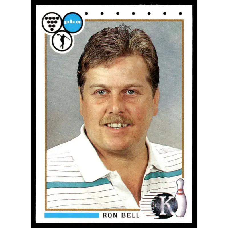 1990 Kingpins #91 Ron Bell NM-MT PBA Bowling Card - Other