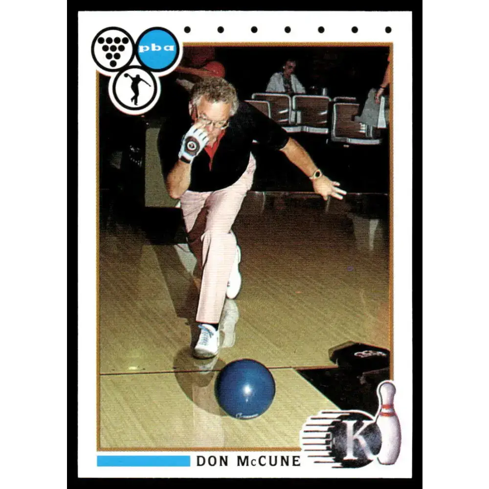 1990 Kingpins #93 Don McCune NM-MT PBA Bowling Card - Other