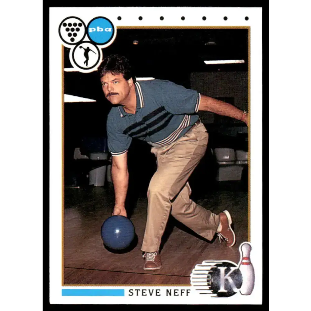 1990 Kingpins #97 Steve Neff NM-MT PBA Bowling Card - Other