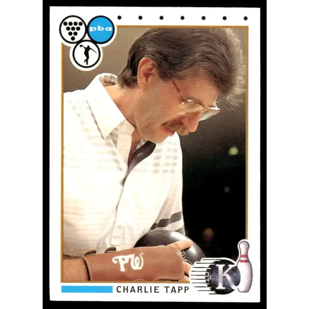 1990 Kingpins #99 Charlie Tapp NM-MT PBA Bowling Card - Other