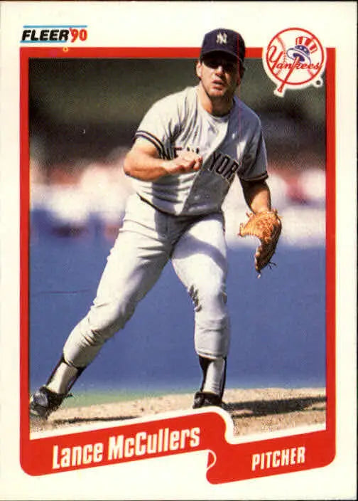 1990 Lance McCullers Fleer Baseball Card #448 - Baseball Card Single